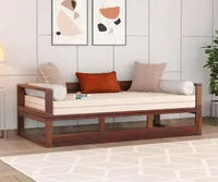 Wooden Sofa Cum Bed - Sheesham Wood | Jodhpuri Furniture, Bangalore