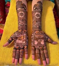 Mehndi Artist Near Me Home Service, New Delhi