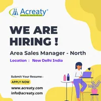 Urgent Hiring for Area Sales Manager - North, Delhi